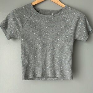 Floral Crop Tee